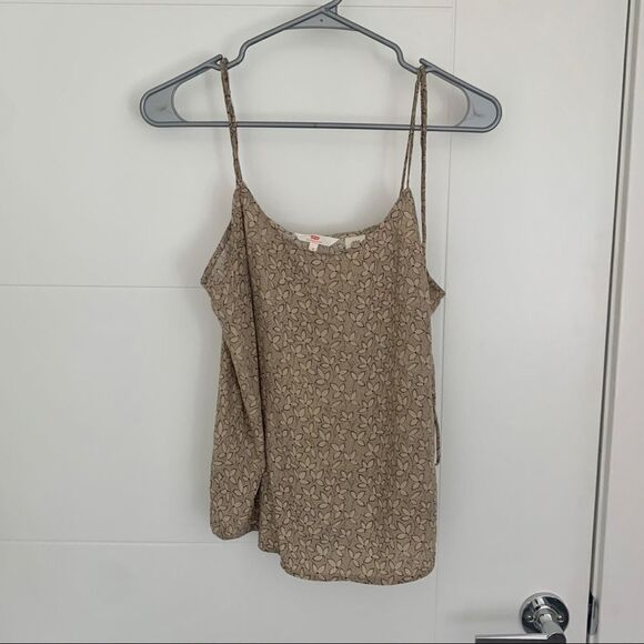 𝅺LEVI’S Gwen Ditsy Print Tie Strap Floral Camisole - Picture 3 of 4